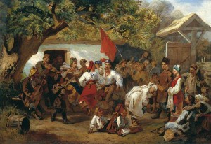 Wedding in the village